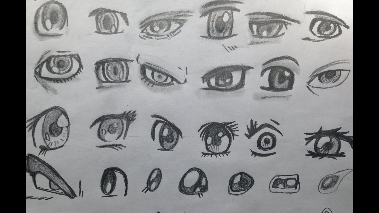 How to Draw Manga Eyes for the Absolute Beginner (2022)