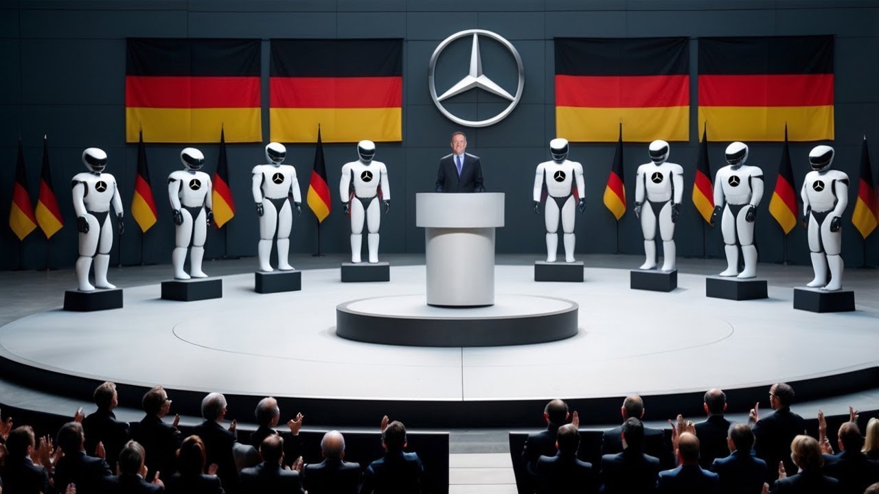 Mercedes' NEUER Humanoider Roboter Übernimmt die Deutsche Industrie