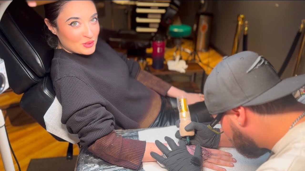 Getting my biggest tattoo!!! *UNBEARABLY PAINFUL*