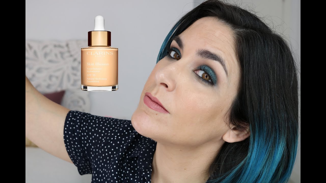 SKIN ILLUSION DE CLARINS [ nueva base, review + demo ]