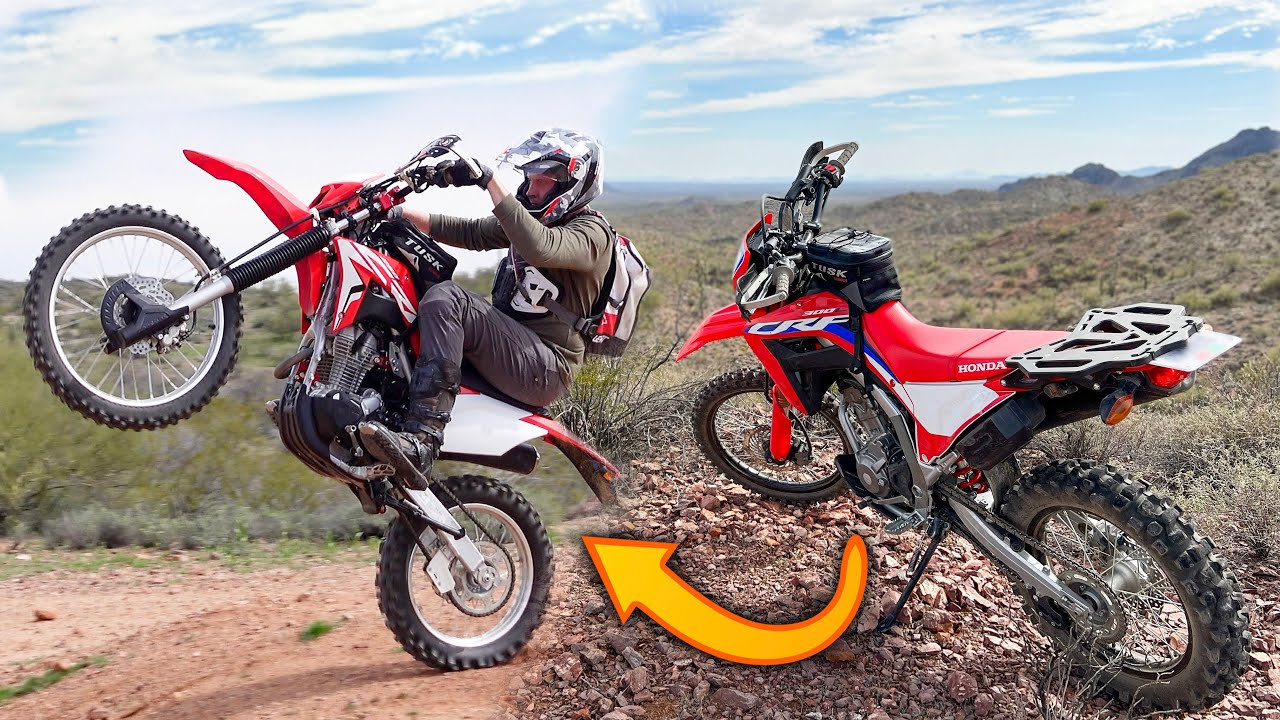 CRF250F против CRF300L — почему я выбрал меньше