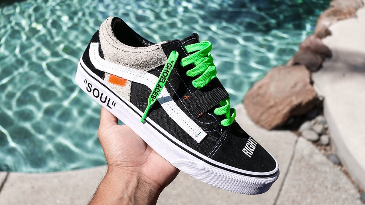 OFF-WHITE vans Custom!