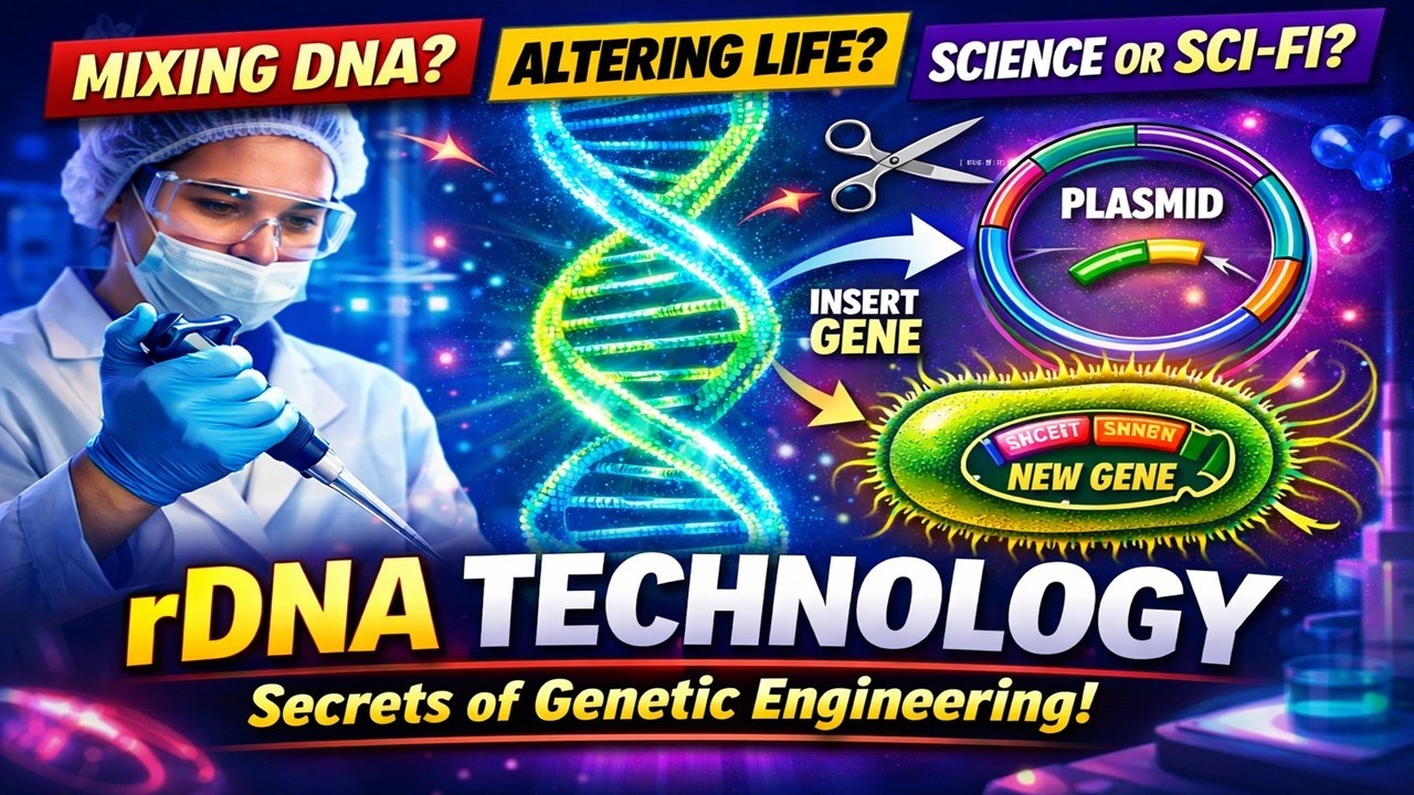 RECOMBINANT DNA TECHNOLOGY || 4TH SEMESTER BIOTECNOLOGY||