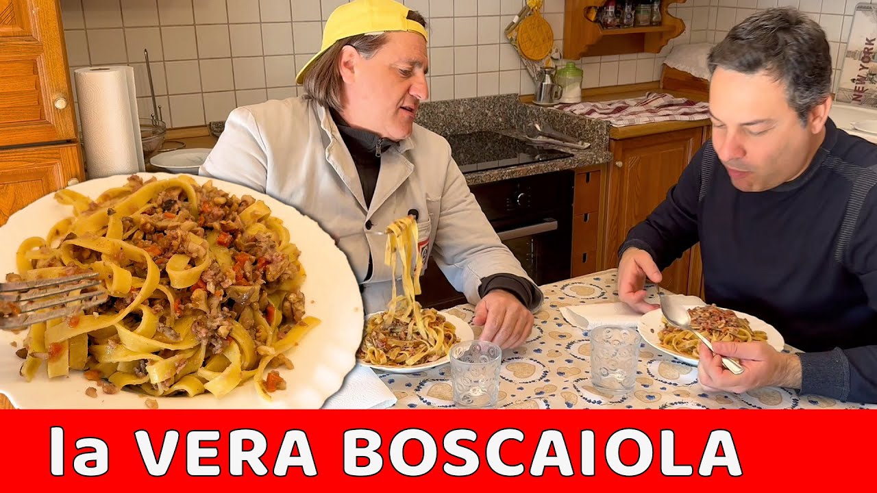La Vera Boscaiola: ricetta antica, la vera ricetta della boscaiola #boscaiola #ricetta