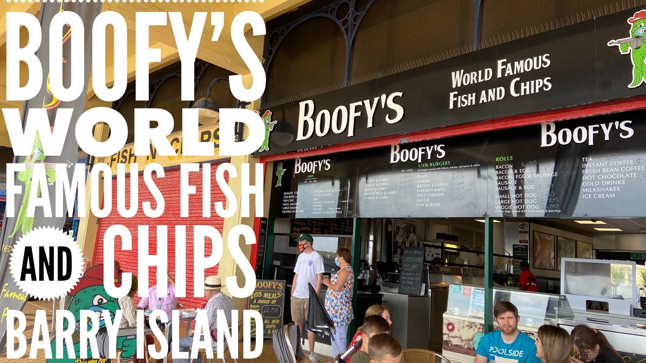 Boofy's World Famous Fish And Chips Barry Island Resort Wales