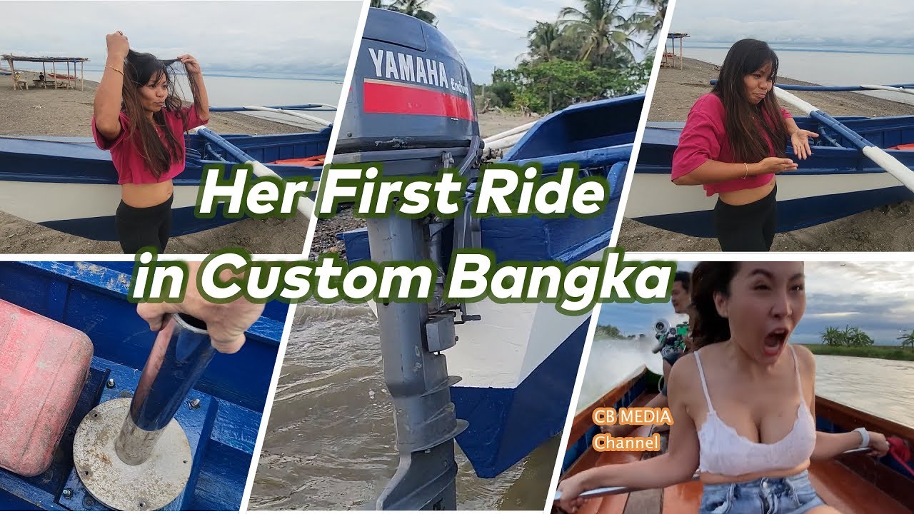 UPDATE Bangka Pump Boat gets chopped off and Yamaha Outboard installed MELZ NEW RIDE