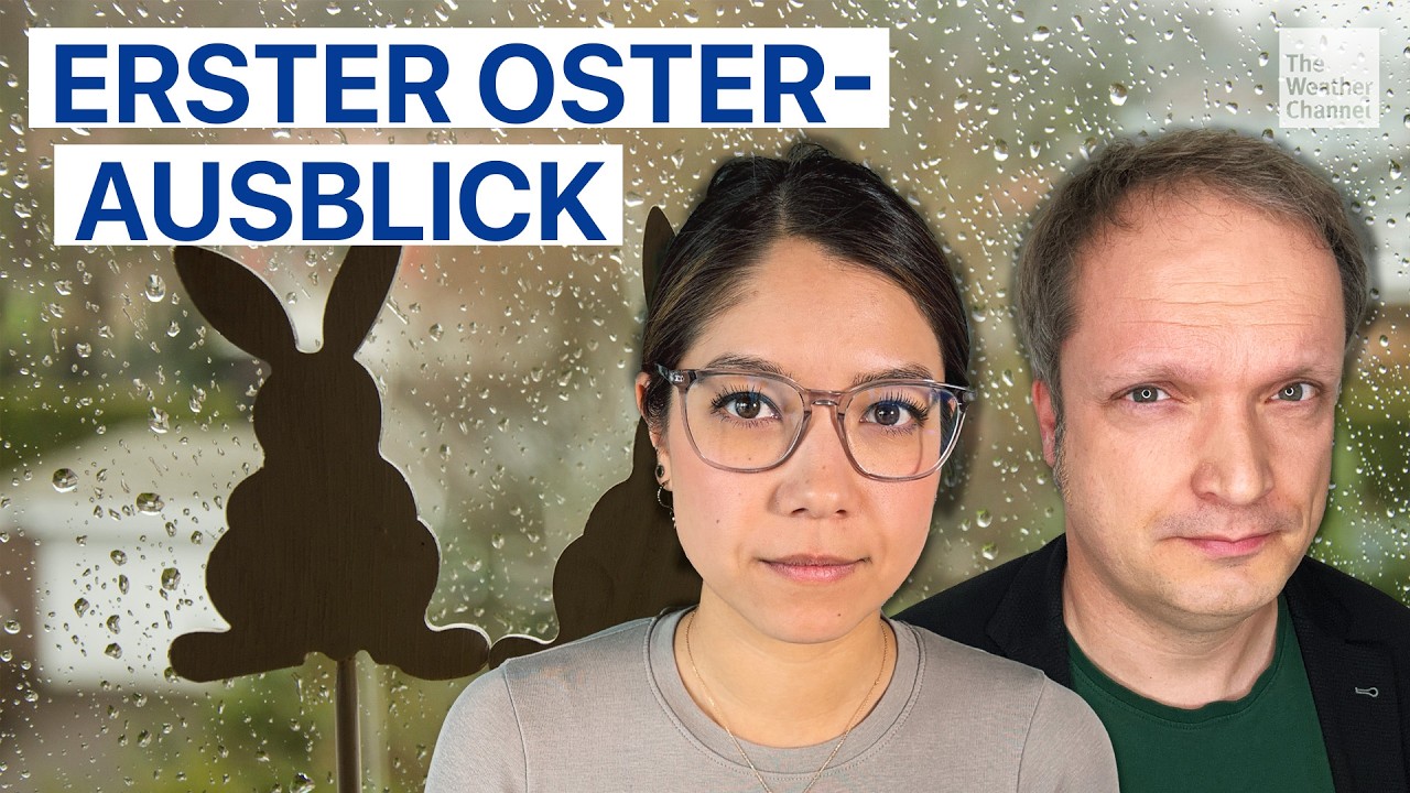 Ostereiersuche mit Regenschirm?