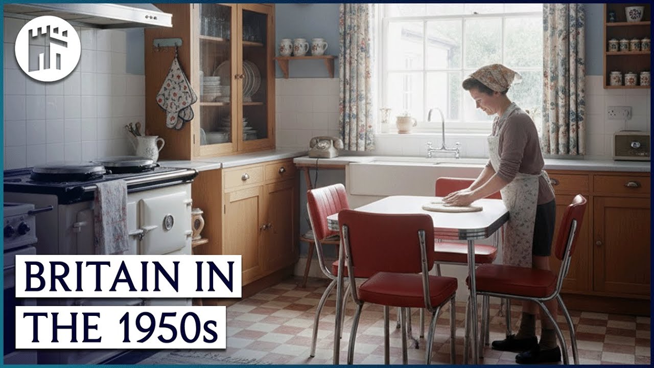 The Biggest Transformation In British Home History: The 1950s Kitchens