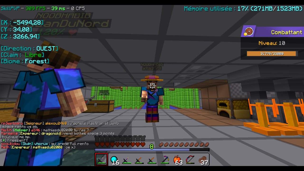 Trap SkillPvP V13 avec SoudanDuNord et Azertgaming on trap tout le serveur !