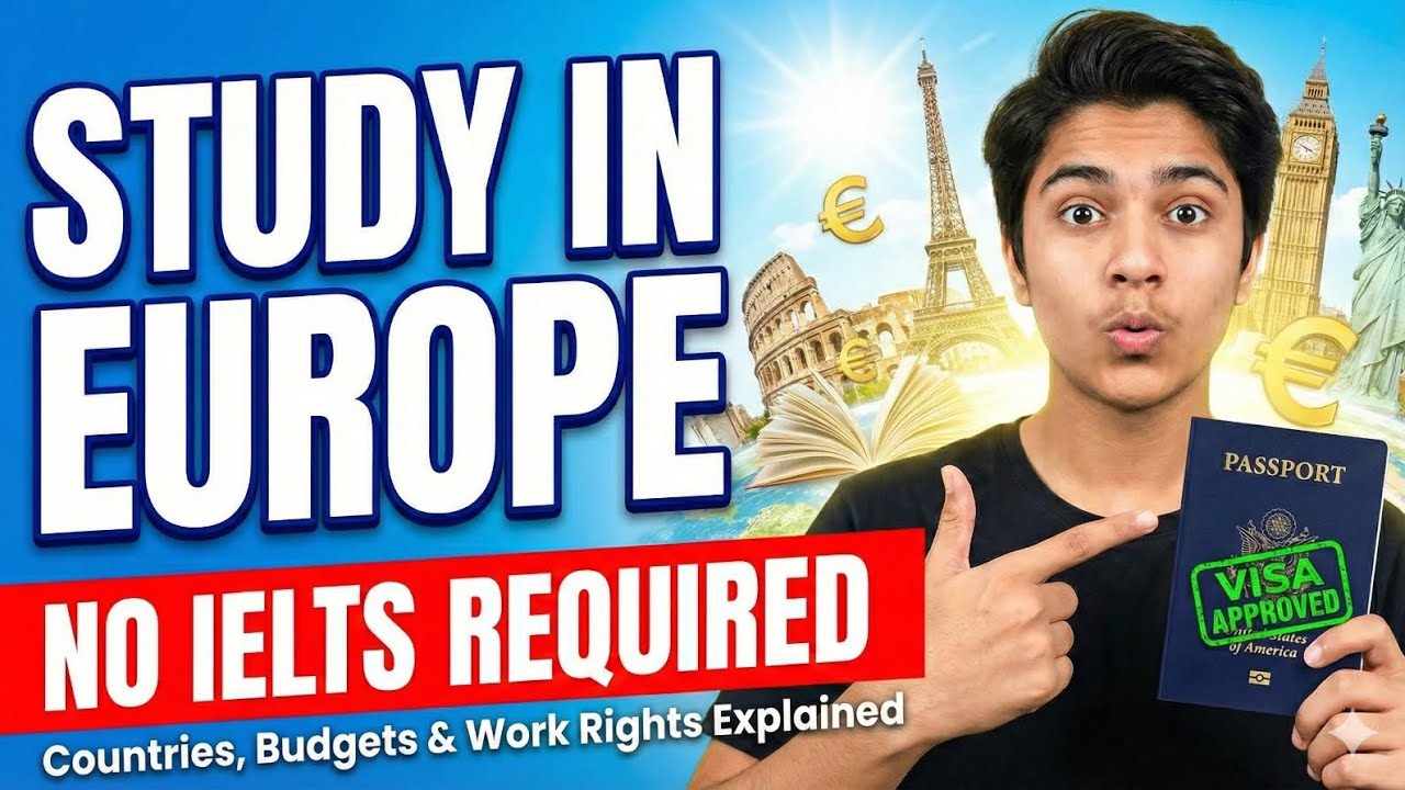 Study in Europe Without IELTS: Countries, Budgets & Work Rights Explained