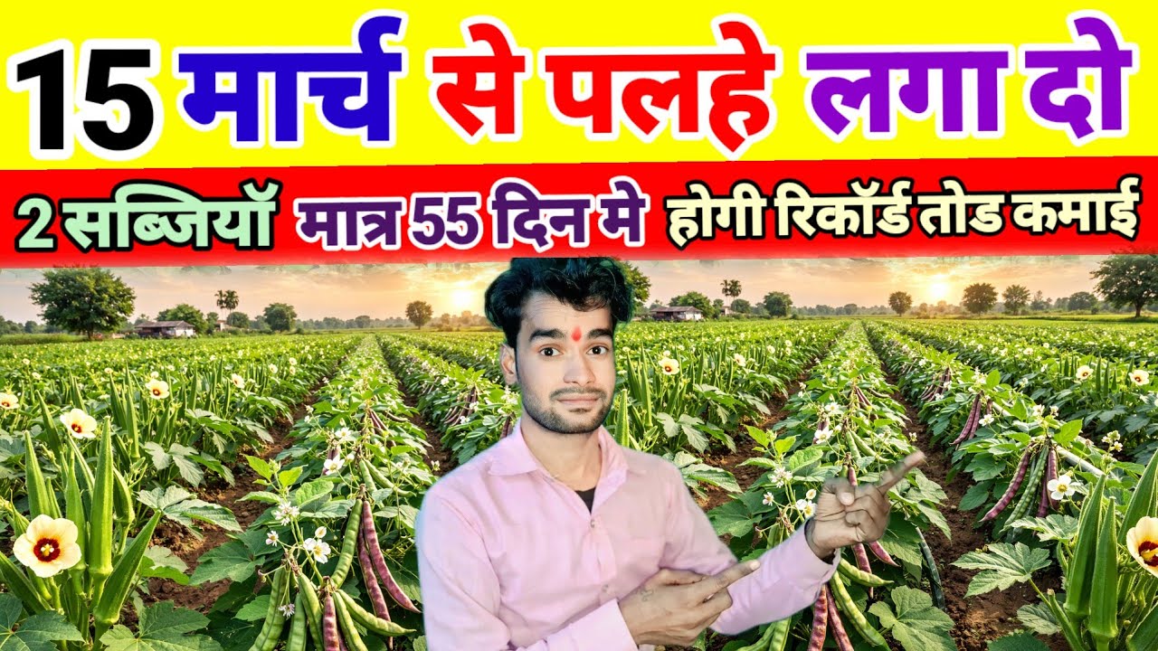 15 मार्च से पहले लगा दो 2 सब्जियाॅ/March April mein kaun si sabjiyan lagaen/फुल जानकारी#kishanmedia 