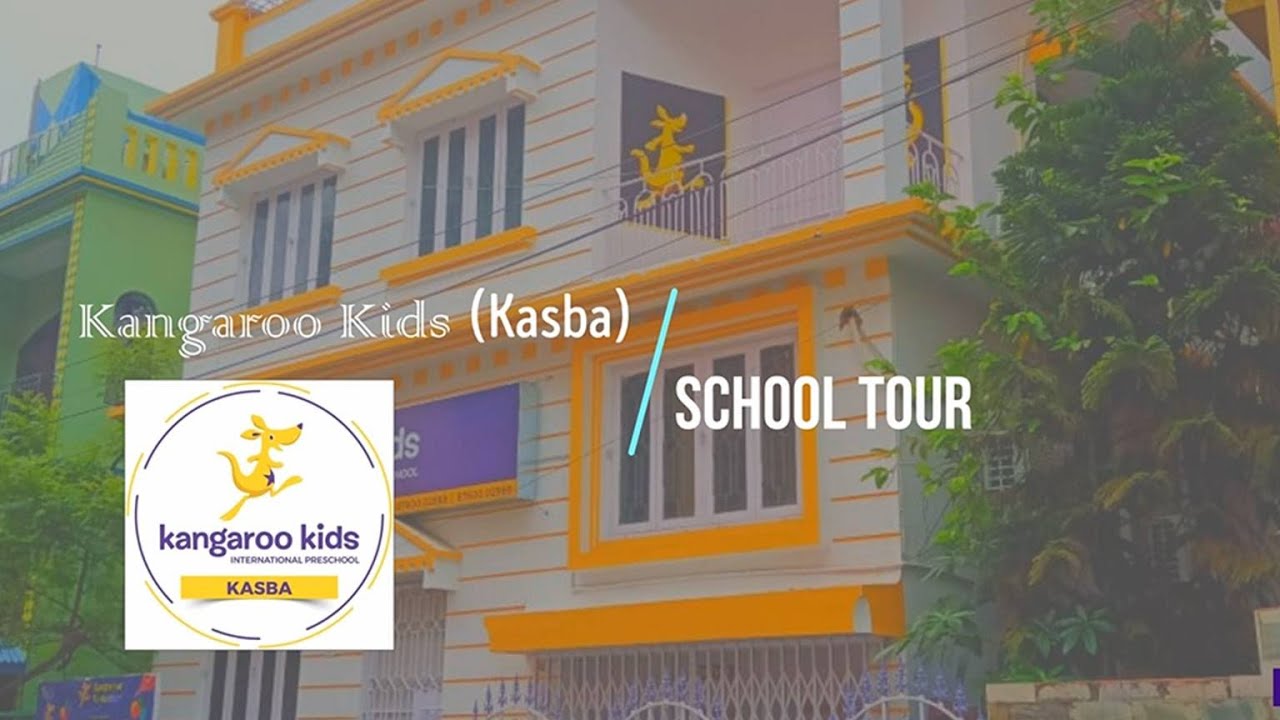 School tour of Kangaroo Kids International Preschool (Kasba)
