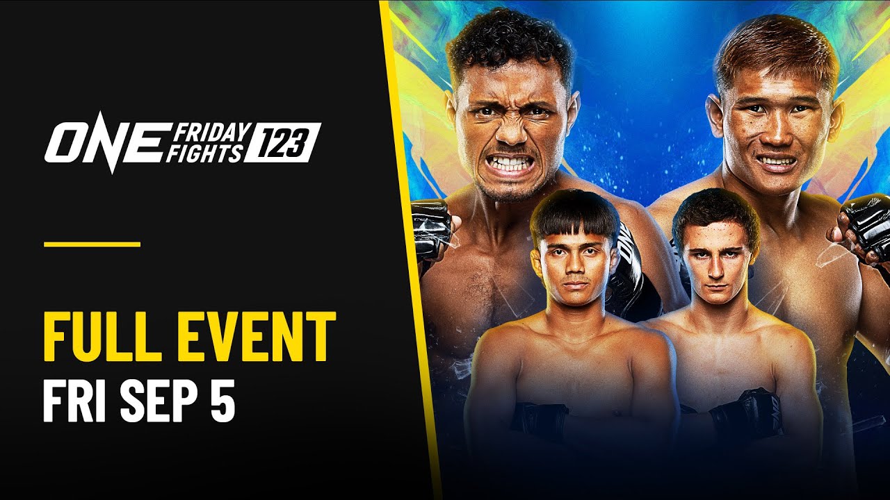 🔴 [Live in HD] ONE Friday Fights 123: Lobo vs. Kulabdam