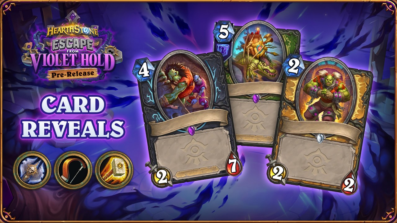 NEW Hunter, Paladin & Death Knight Cards with Rarran+friends | Escape from Violet Hold | Hearthstone