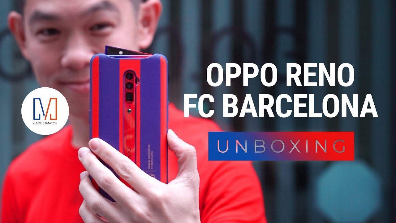 OPPO Reno FC Barcelona Edition Unboxing