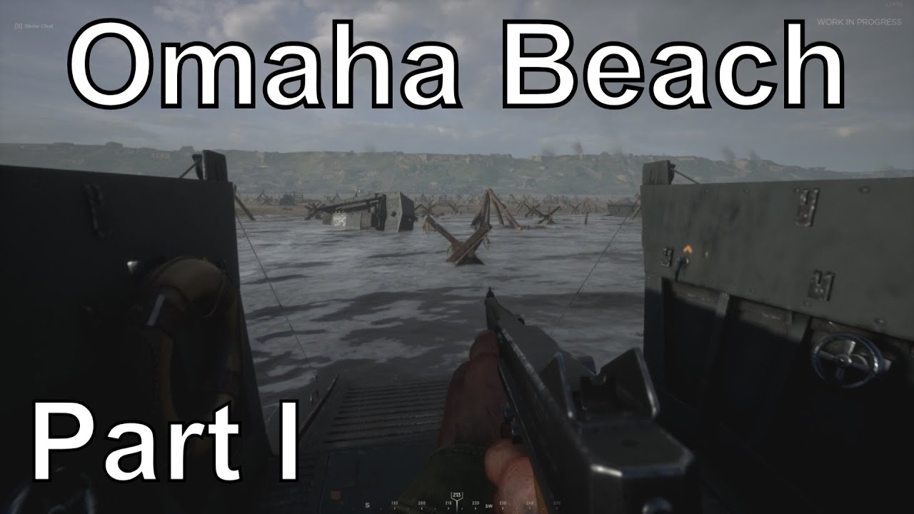 D-Day Landing on Omaha Beach in Hell Let Loose