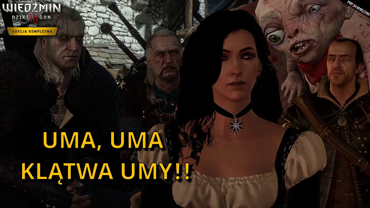 Zmodyfikowany Wiedźmin 3: Dziki Gon ❗UMA YENNEFER VESEMIR GERALT  LAMBERT w KAER MORHEN❗【MODY】2025