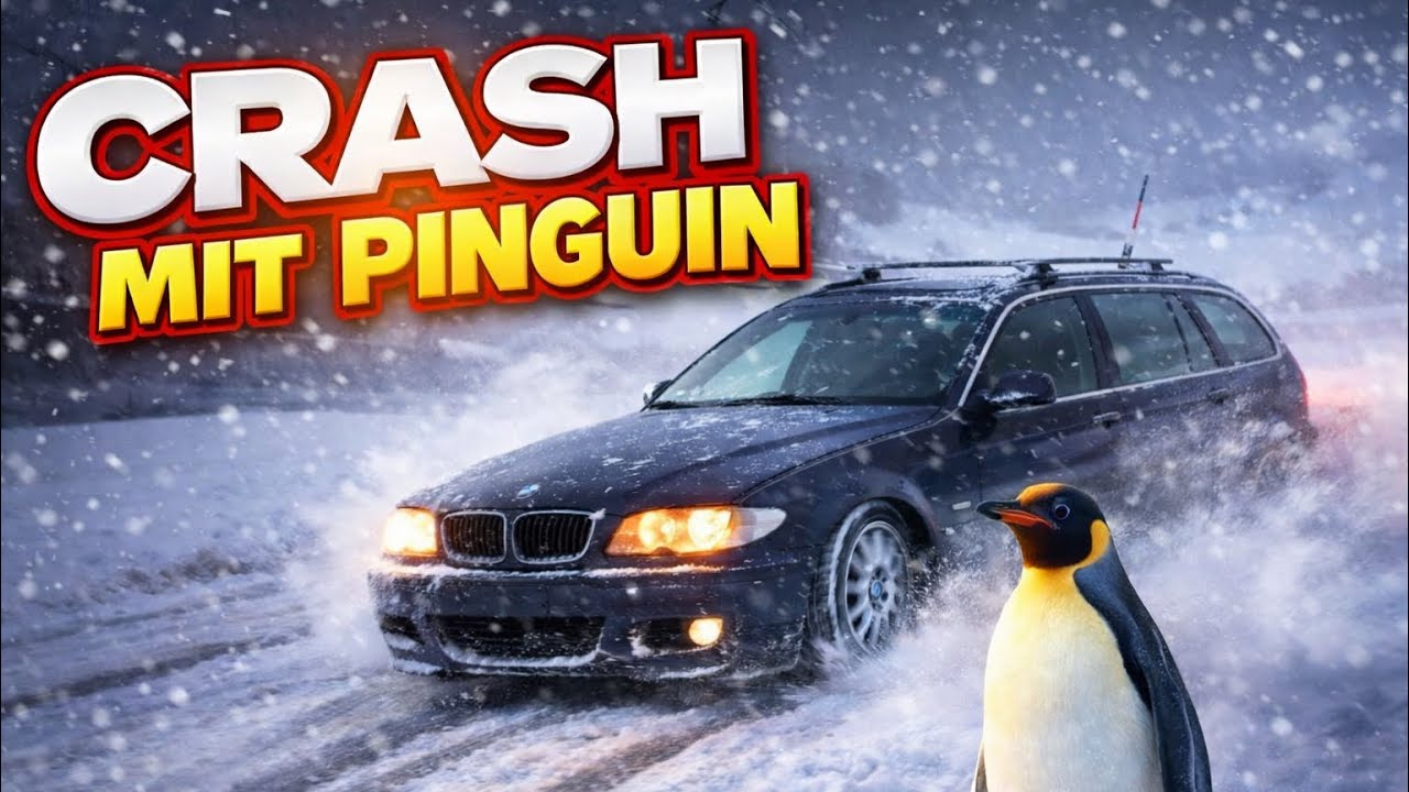 Winter Drift BMW + Crash 💥 