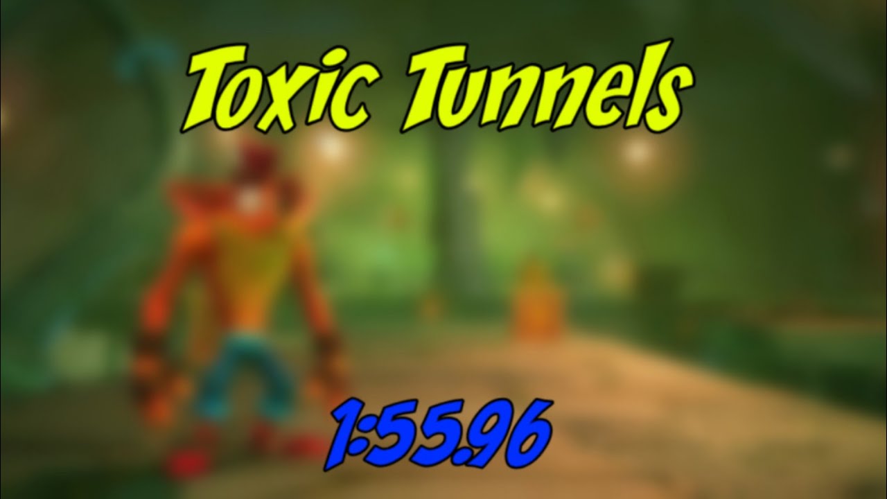Toxic Tunnels [1:55.96] - Crash 4 Platinum Relic
