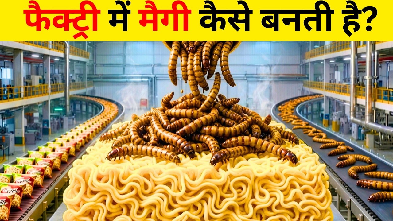 फैक्ट्री में मैगी कैसे बनती है? “How Is Maggi Made in the Factory?