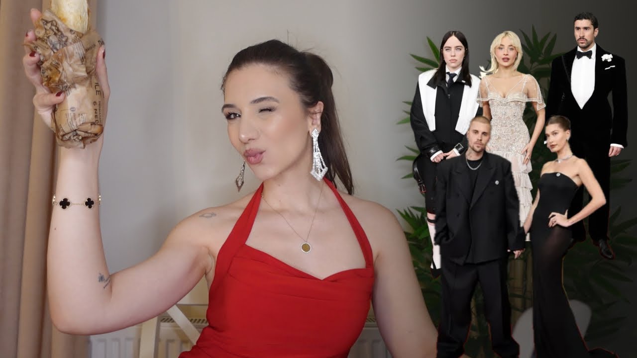 DÜRÜM MUKBANG EŞLİĞİNDE GRAMMY KIYAFETLERİ YORUMLUYORUM!