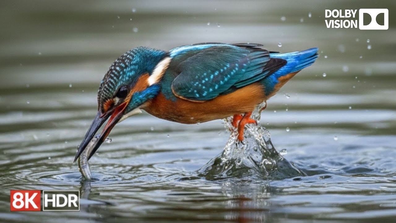 8K HDR Nature 60FPS | Cinematic Wildlife & Landscapes – Dolby Vision OLED Test