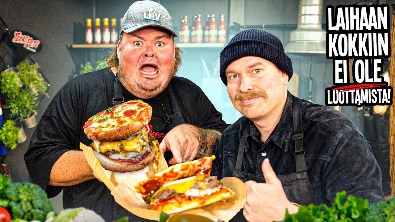 PIZZABURGER FT. HEIKKI KUULA | LAIHAAN KOKKIIN EI OLE LUOTTAMISTA