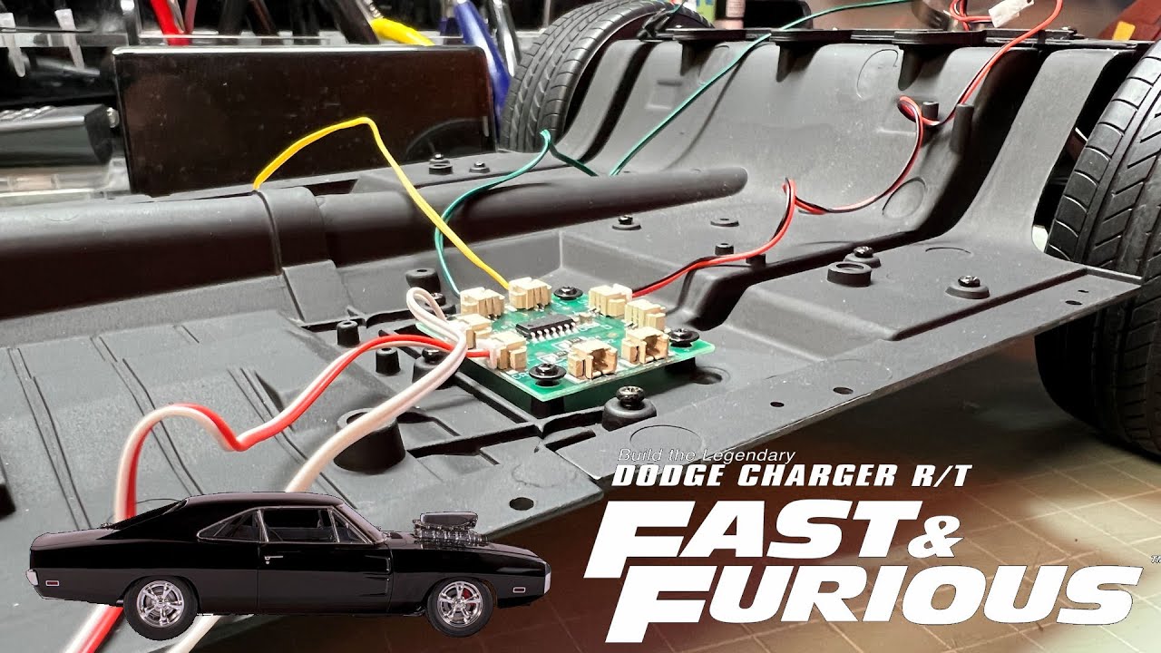 Build the Fast & Furious Dodge Charger R/T - Part 43,44,45 and 46 - The Battery Box & Control Board