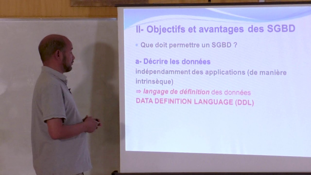 Objectifs  et  avantages des SGBD