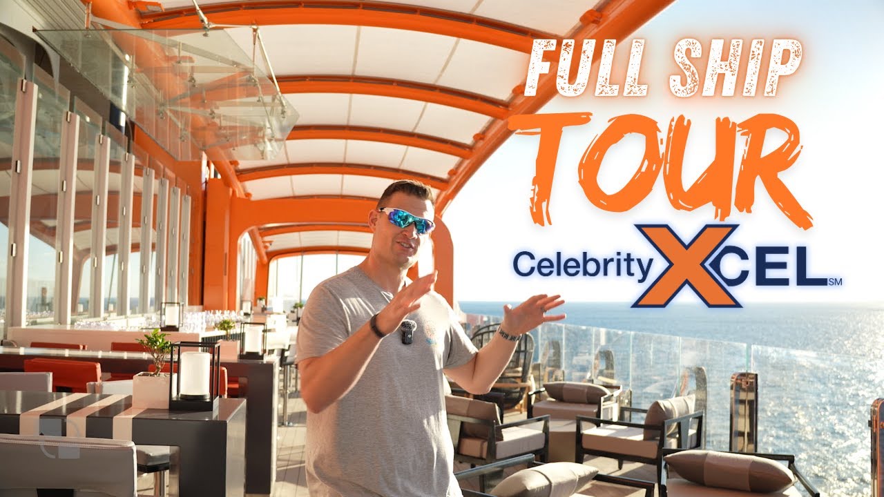 Экскурсия по всему кораблю Celebrity Xcel | Все новые зоны, зона отдыха, рестораны и развлечения!