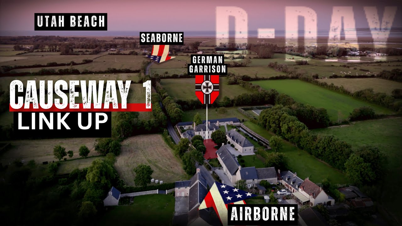 Where Did They Link Up? Securing Utah Beach on D Day