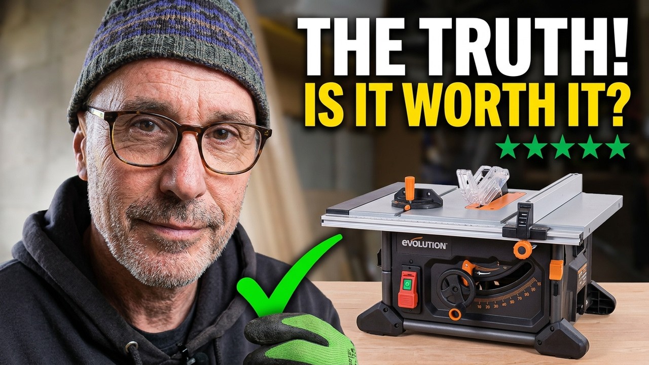 Evolution Power Tools' NEXT GENERATION R255 Jobsite Table Saw. (Gifted)