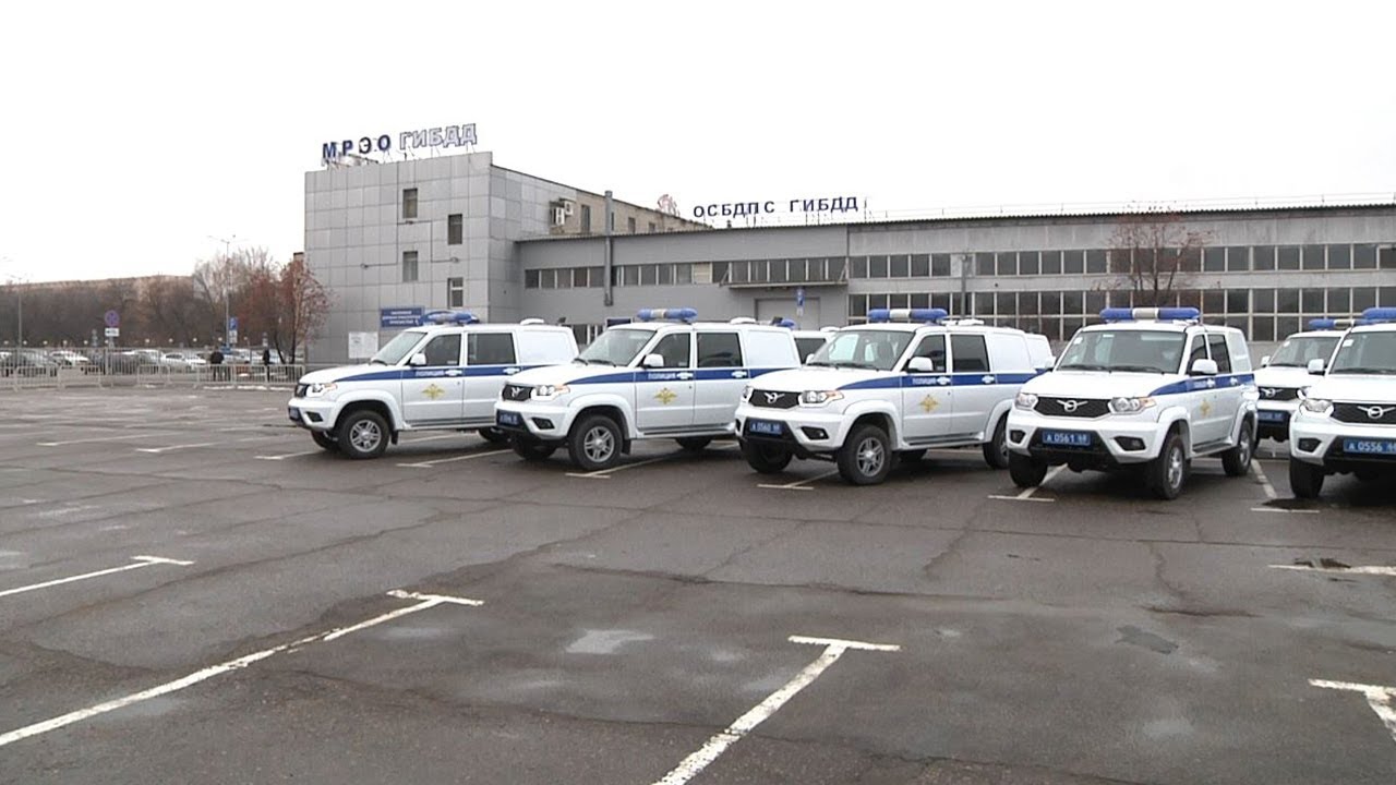 Полицейские Тамбовской области получили новые служебные автомобили