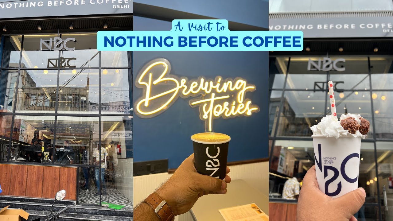 New Cafe*** Nothing Before Coffee || One Of The finest Cafe in East Delhi  (Location in Description)