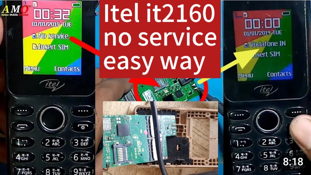 best way to fixed no service itel 2160 100% working