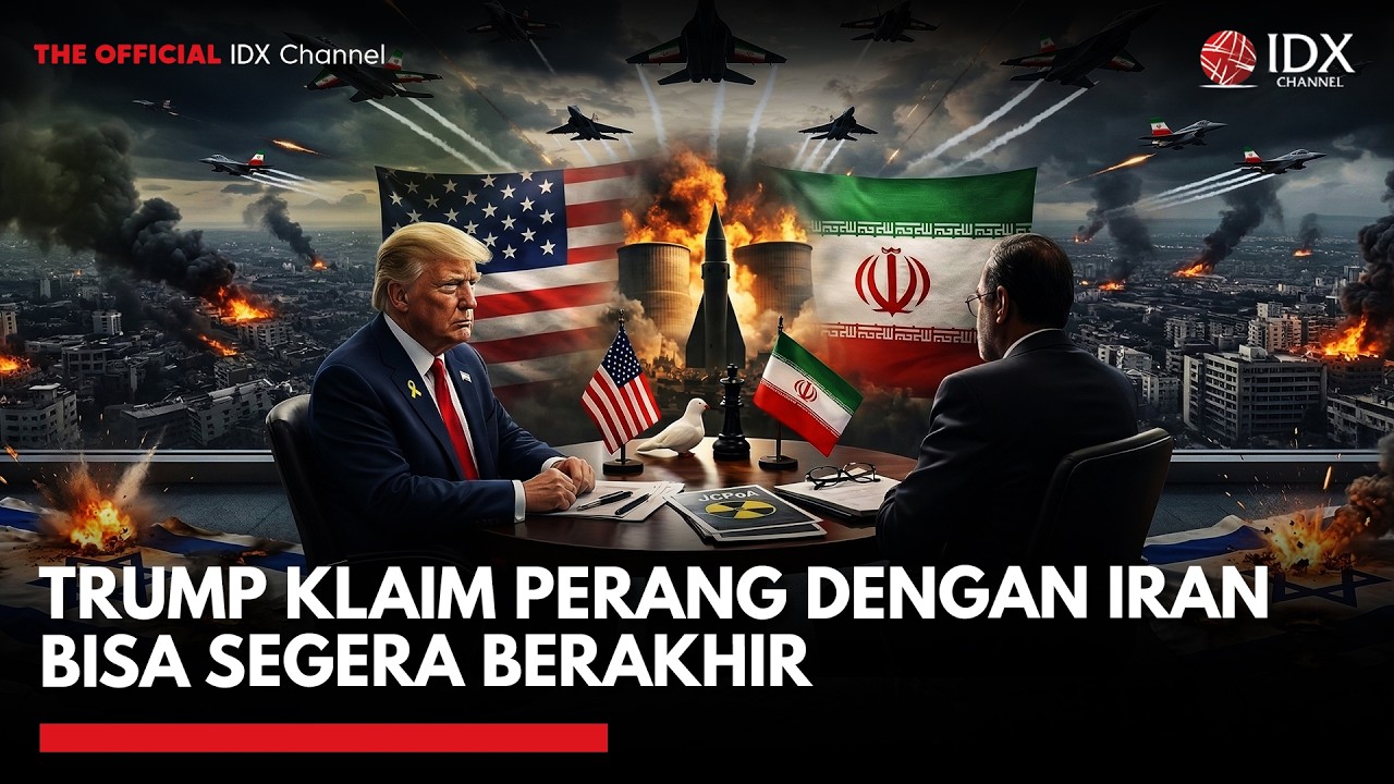 Trump Klaim Perang dengan Iran BIsa Segera Berakhir | IDXC UPDATE
