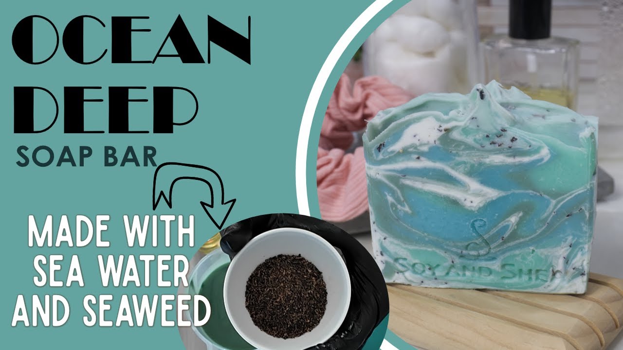 Кусковое мыло Ocean Deep Soap — с использованием местной морской воды и тасманийских водорослей