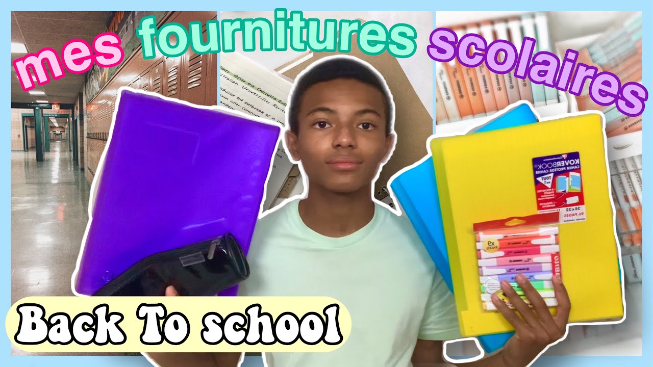 MES FOURNITURES SCOLAIRES 2021 // Back To School 🏫