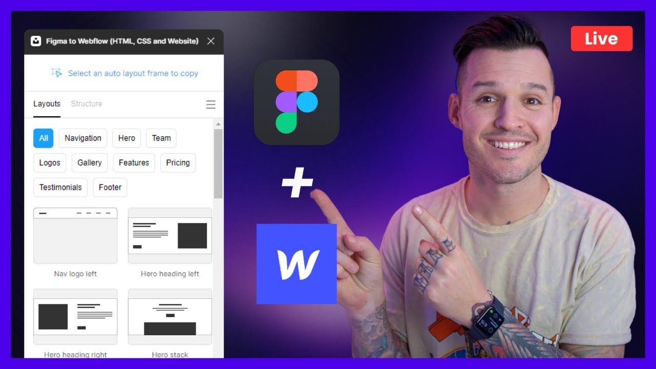 Figma в Webflow | Быстрое и простое создание веб-сайтов!