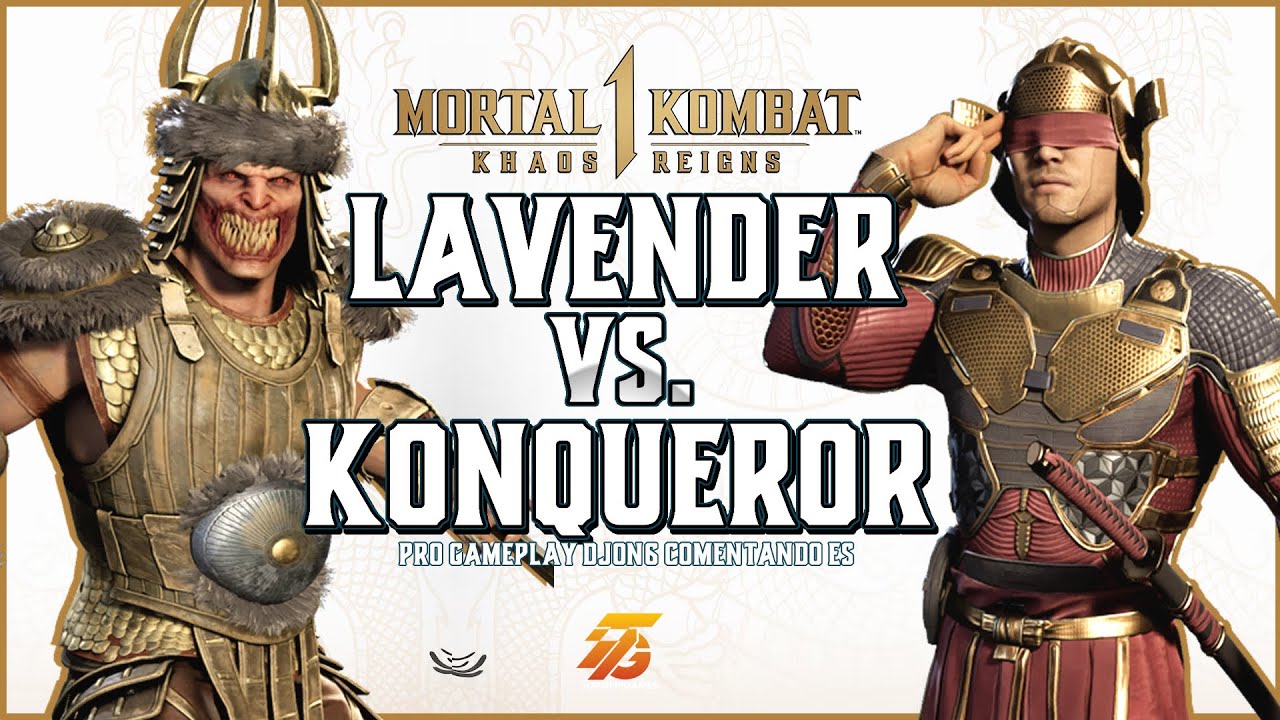 MK1: LAVENDER RAIN vs KONQUEROR | Baraka vs Kenshi | Pro Gameplay Mortal Kombat 1
