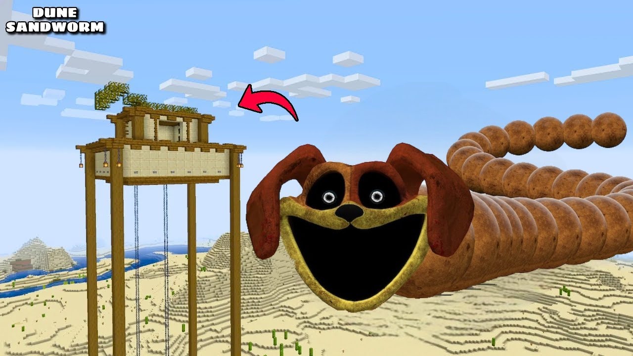 i FOUND the SCARIEST HUNGRY WORM 😱 in Minecraft! | Insane Survival Gameplay