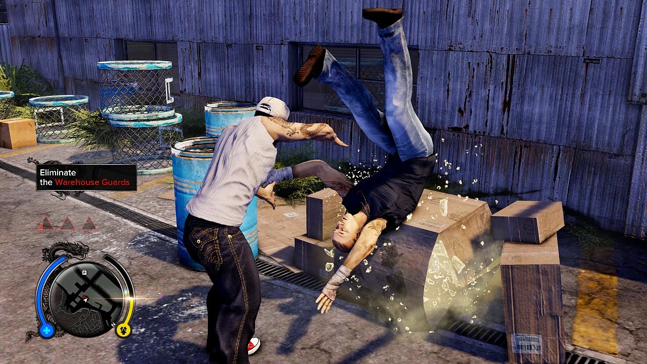 Демонстрация игрового процесса Sleeping Dogs для ПК — 4K/60 кадров в секунду