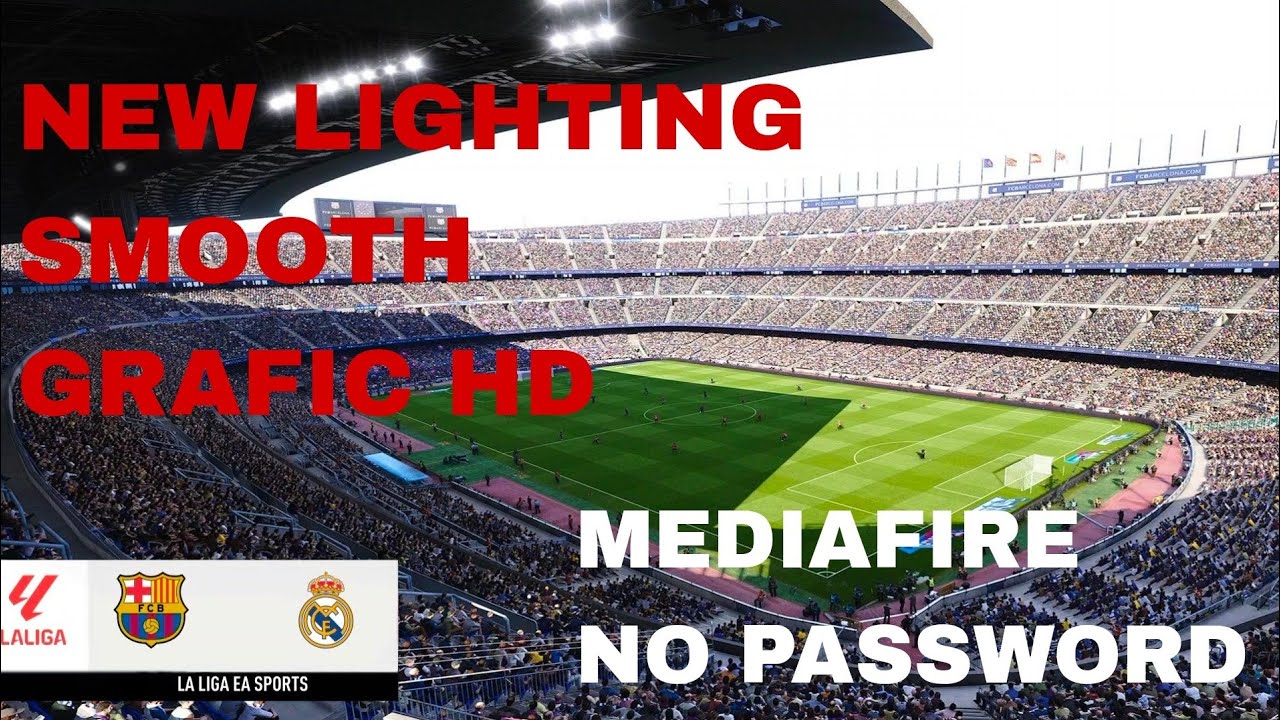 CAMP NOU STADIUM LIGHTING NEW 2025 | FIFA 16 MOD | MEDIAFIRE | NO PASSWORD