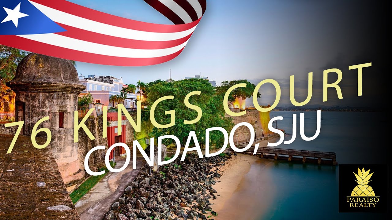 Puerto Rico Property Tour: Kings Court 76, #801, Condado (SOLD)