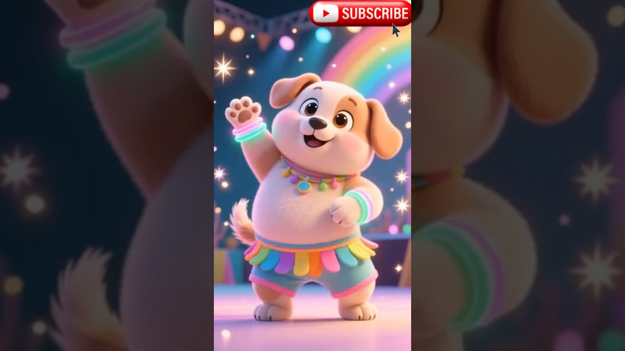 Festival Dog Is Living the Moment 🐶🌈✨. 
