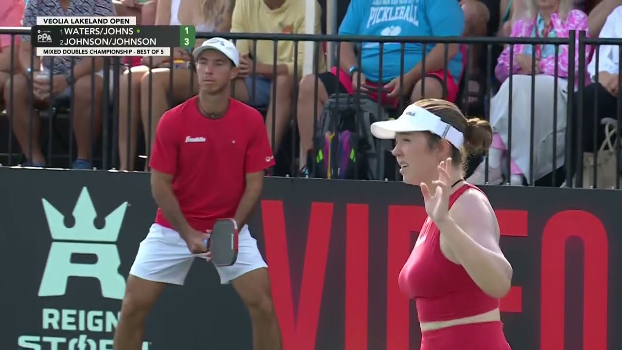 Mixed Doubles Final: (1) Waters/Johns vs (2) Johnson/Johnson at the Veolia Lakeland Open