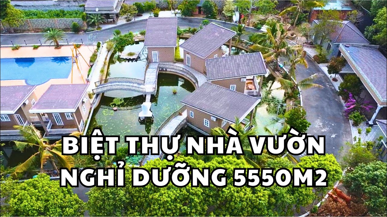 Biệt thự vườn nghỉ dưỡng SIÊU ĐẲNG CẤP của Việt Kiều Mỹ sát trung tâm Sài Gòn