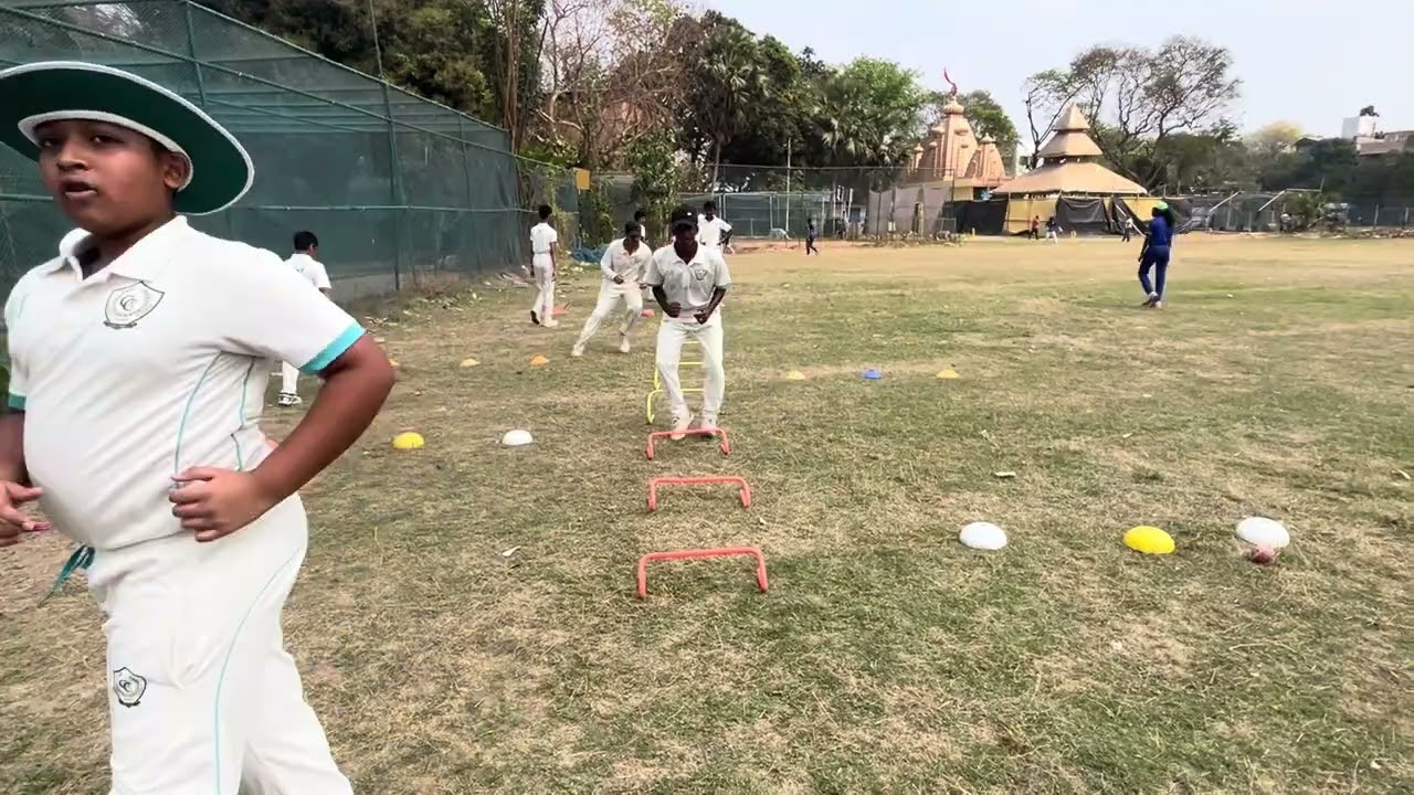 Warm Up Session Before Cricket Practices #cricket #india 