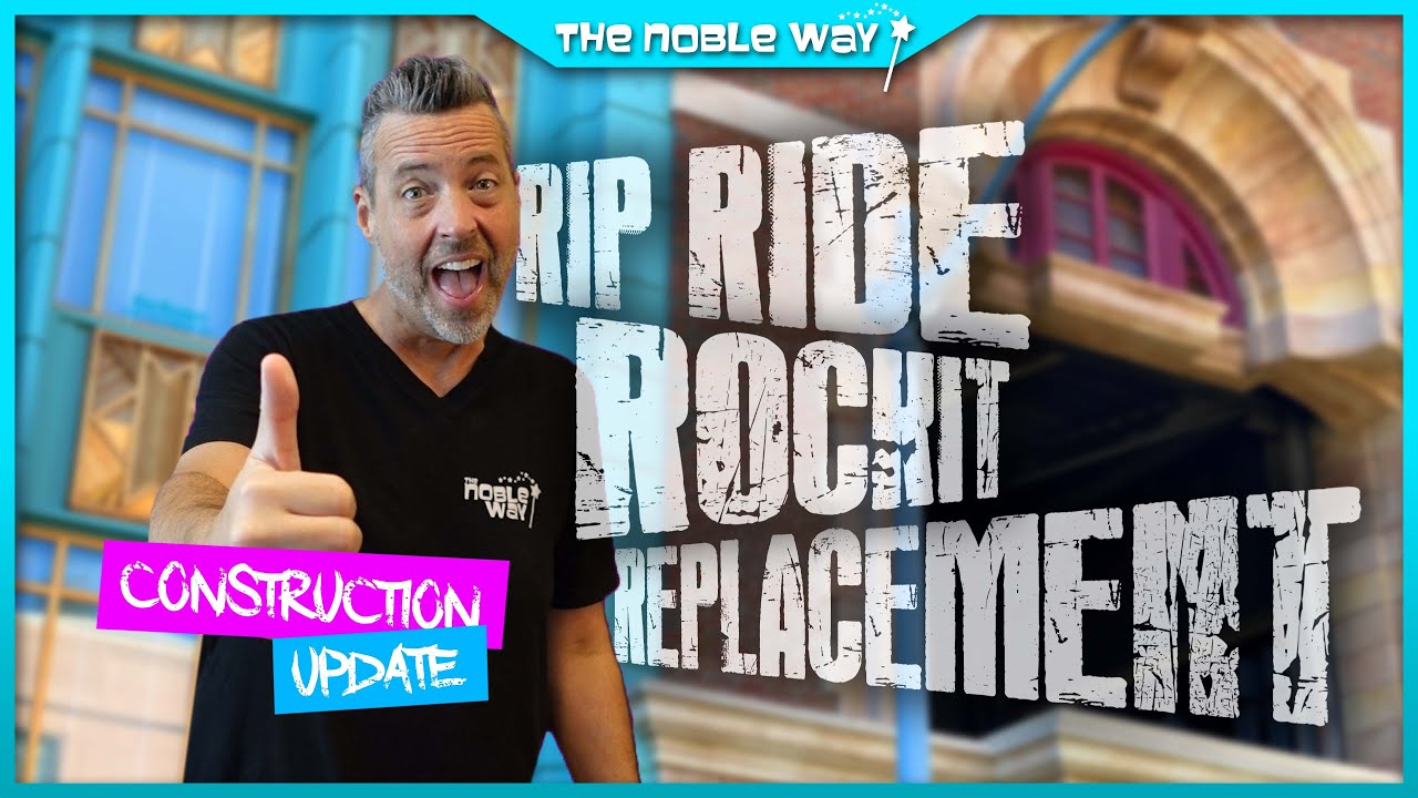 Обновление о замене Rip Ride Rockit! Здания возводятся, и строительство идёт полным ходом! Univer...