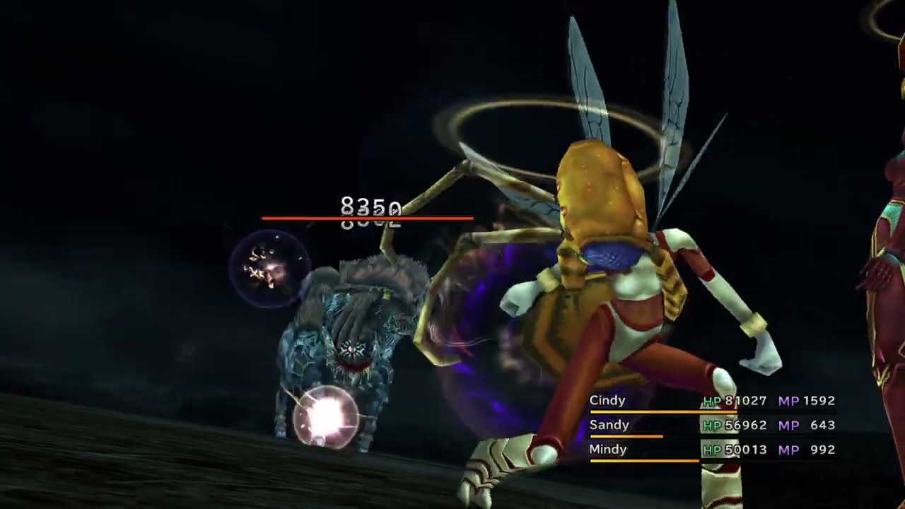FINAL FANTASY X - Magus Sisters vs Dark Ixion